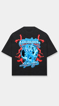 Untouchable Red Lightning t shirt (Black)