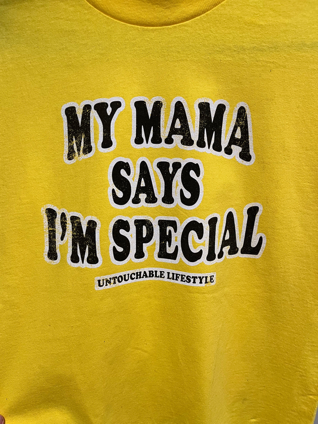 My Mama Says I’m Special yellow t-shirt