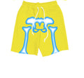 Untouchable Yellow Skeleton shorts