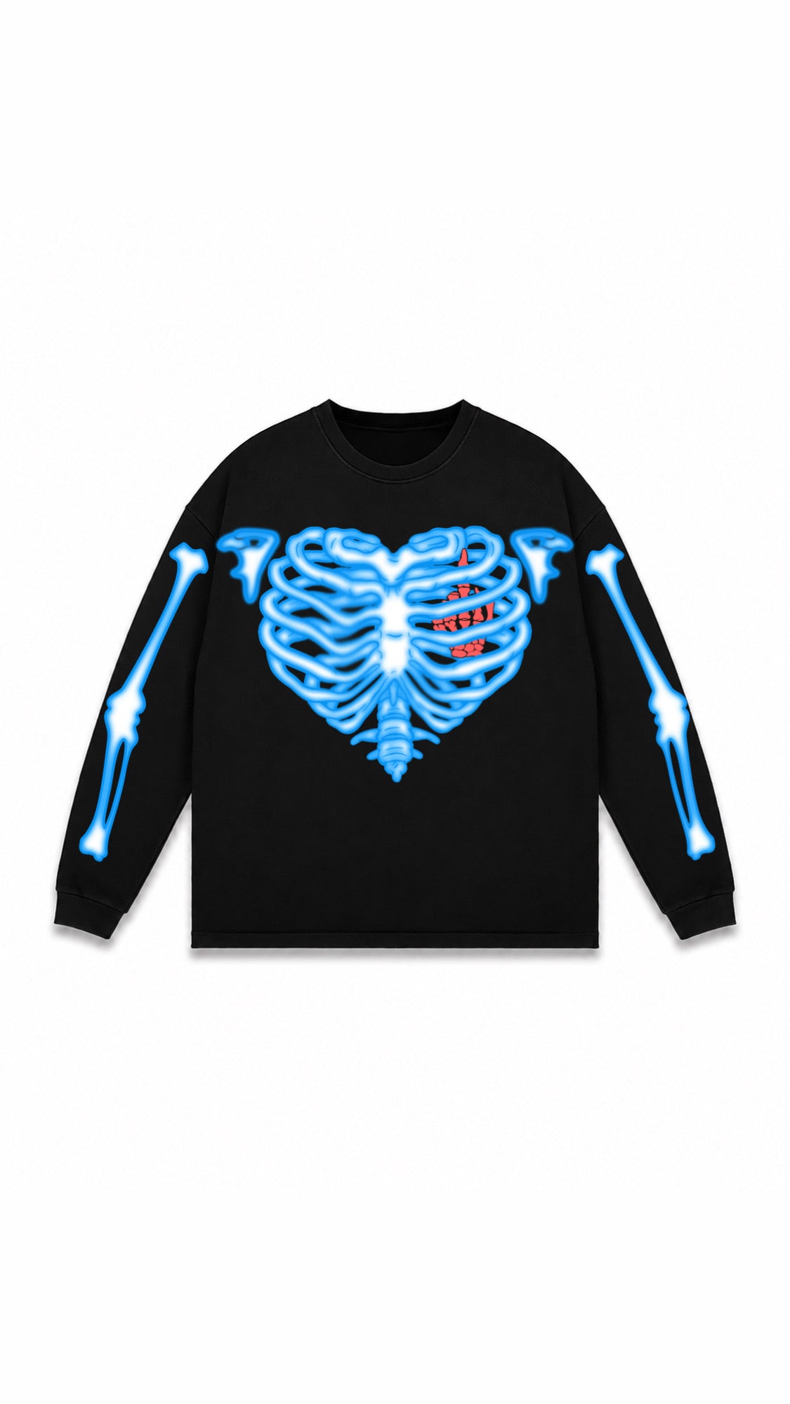 Untouchable Lifestyle F the World Long Sleeve Black Shirt